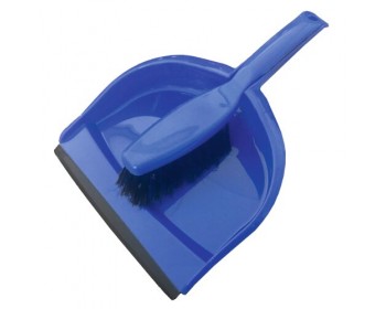 Plastic Dust Pan & Brush Set